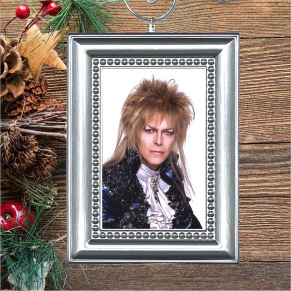 Labyrinth Movie Memorabilia David Bowie‎ Christmas Tree Ornament - Picture 1 of 3